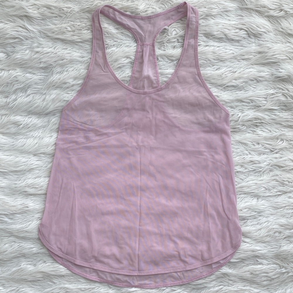 Lululemon | 105 Singlet Mesh Racerback Tank Top